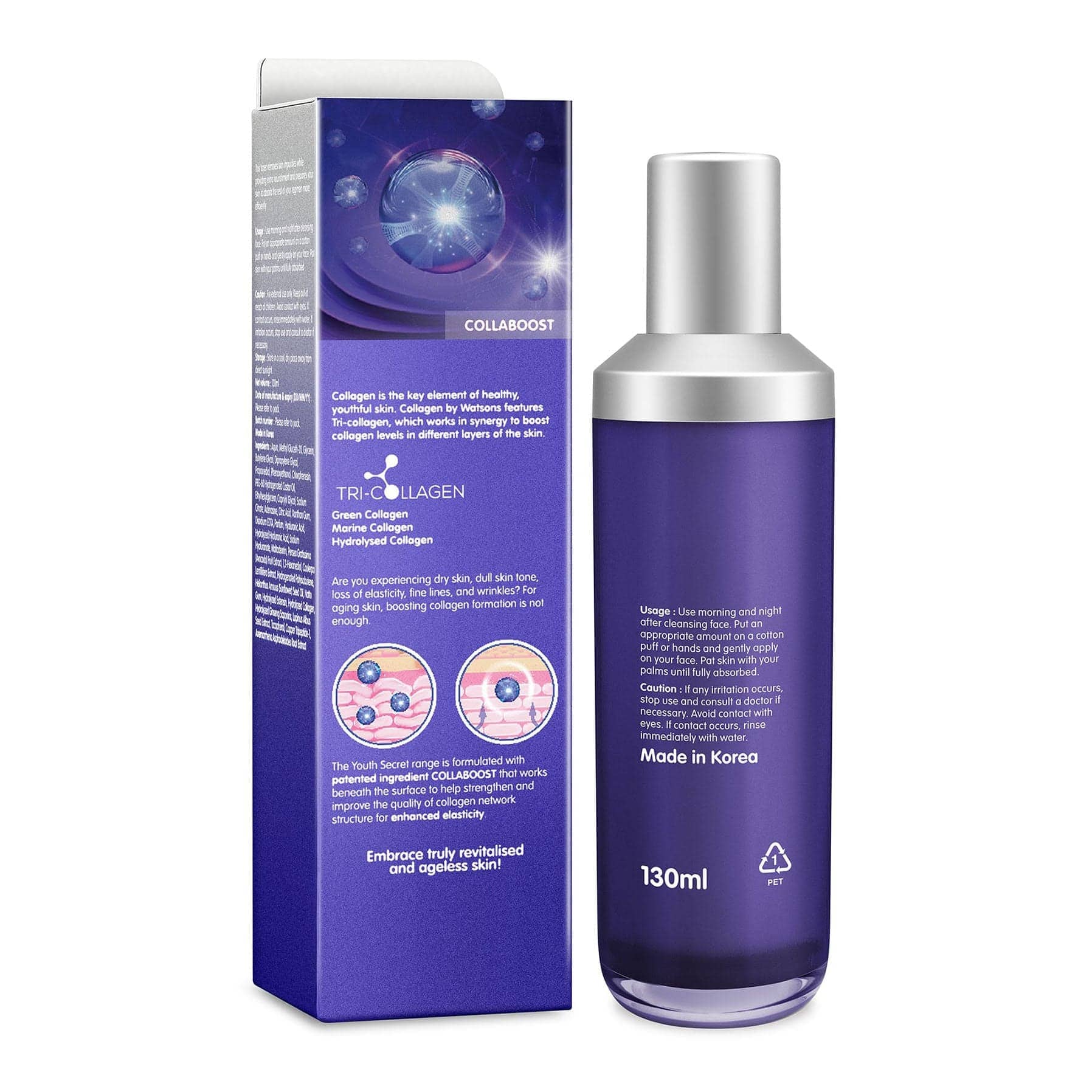 Youth Secret Anti-Ageing Toning Essence Treatment Toner 130ml 130ml