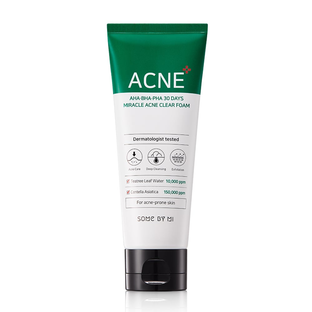 30 Days Miracle Acne Clear Foam Cleanser AHA-BHA-PHA 100ml