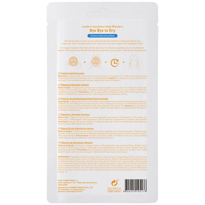 Insolution Daily Wonders Intense Hydrating Sheet Mask Bye Bye To Dry 1pc