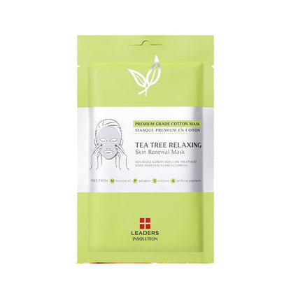 Insolution Skin Renewal Sheet Mask Tea Tree Relaxing 1pc