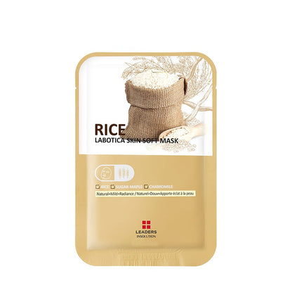 Labotica Skin Soft Sheet Mask Rice 1pc