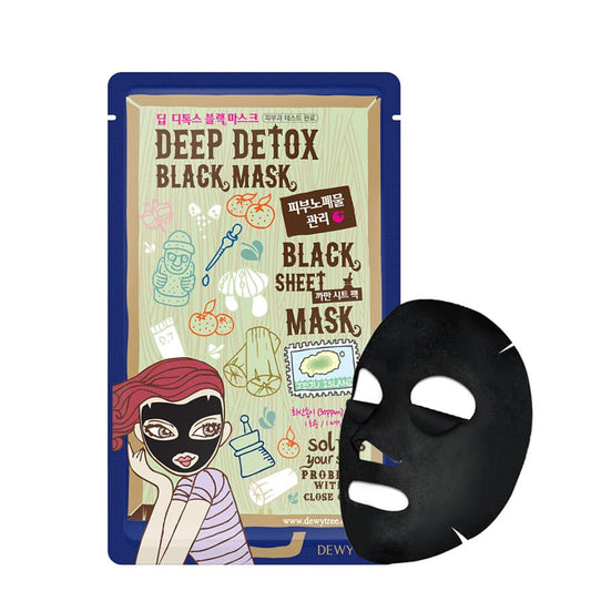 Deep Detox Black Sheet Mask 1pc 30g