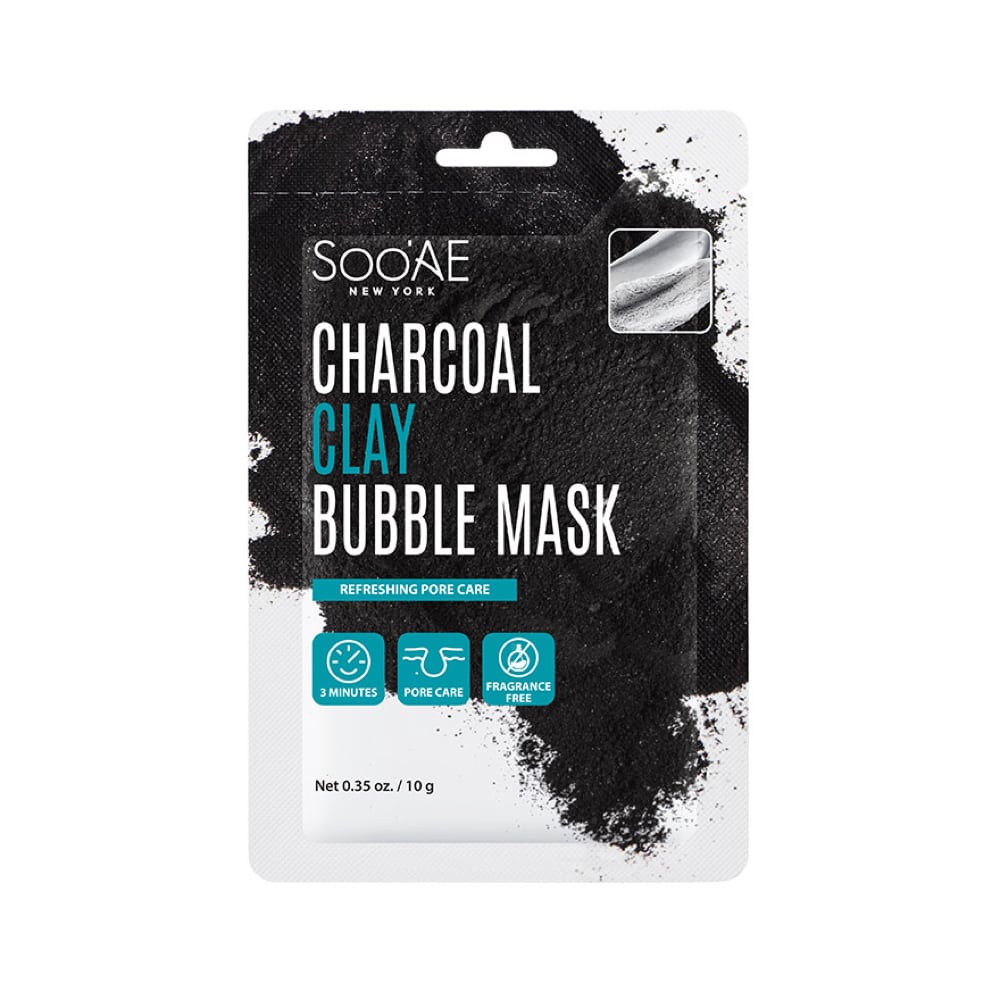 Clay Exfoliating Bubble Mask Charcoal 10g