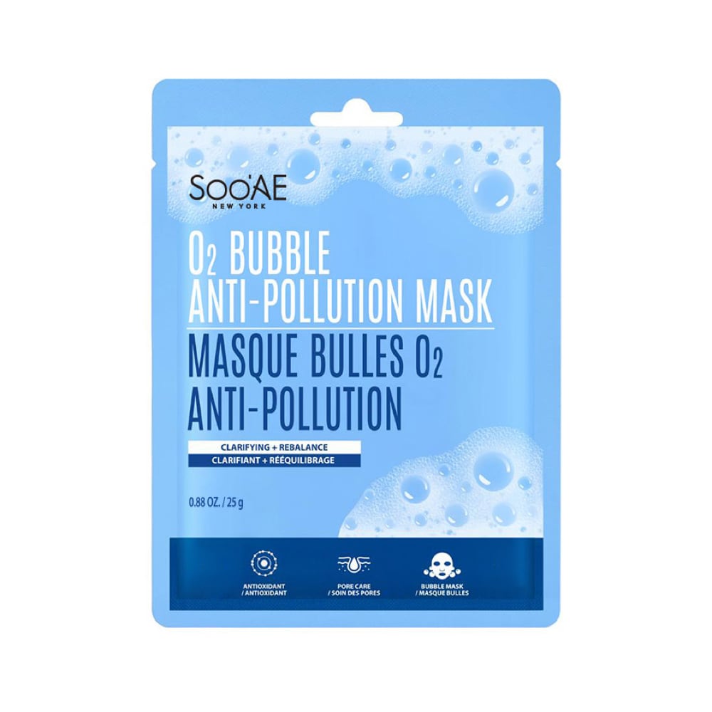 O2 Bubble Anti-Pollution Rebalancing Sheet Mask 1pc