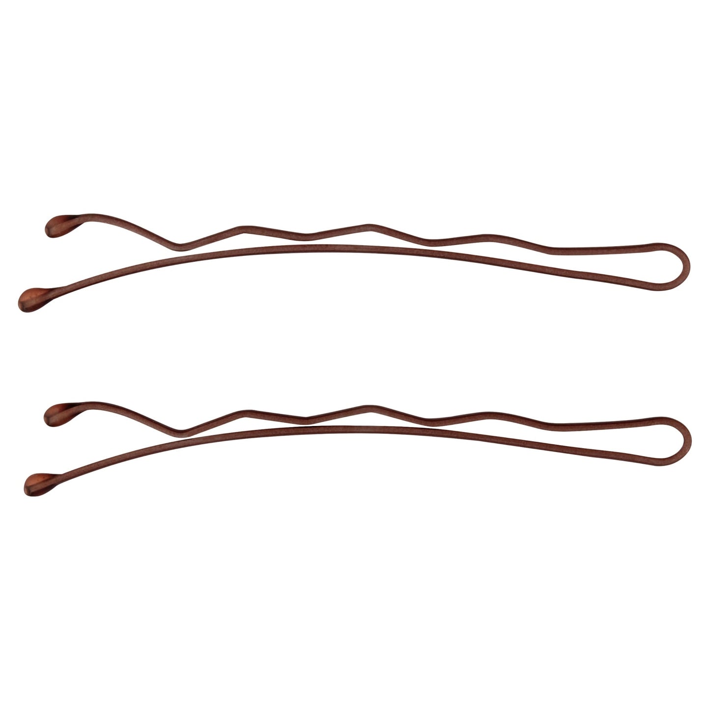 Soft Touch Bobby Hair Pins 24pcs Brown