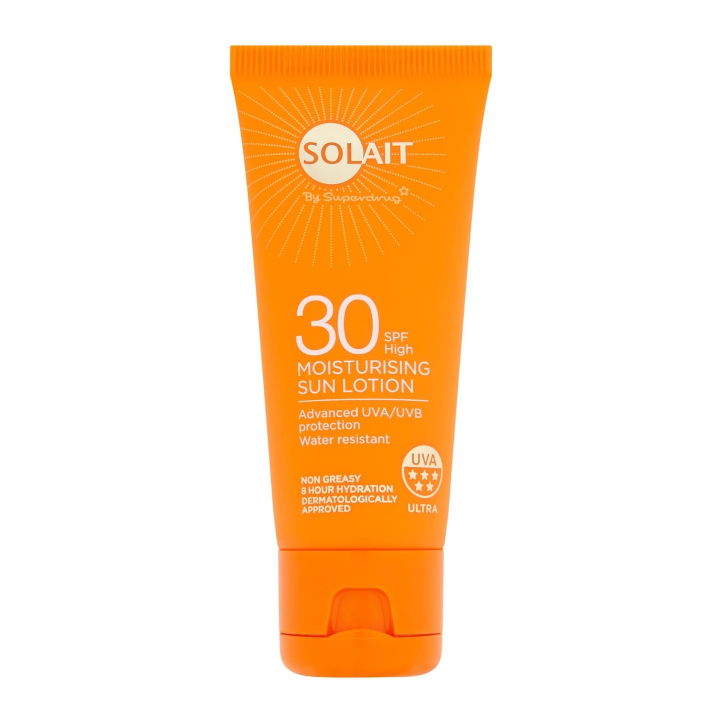 Superdrug Solait Moisturising Sun Lotion Cream SPF30 36ml