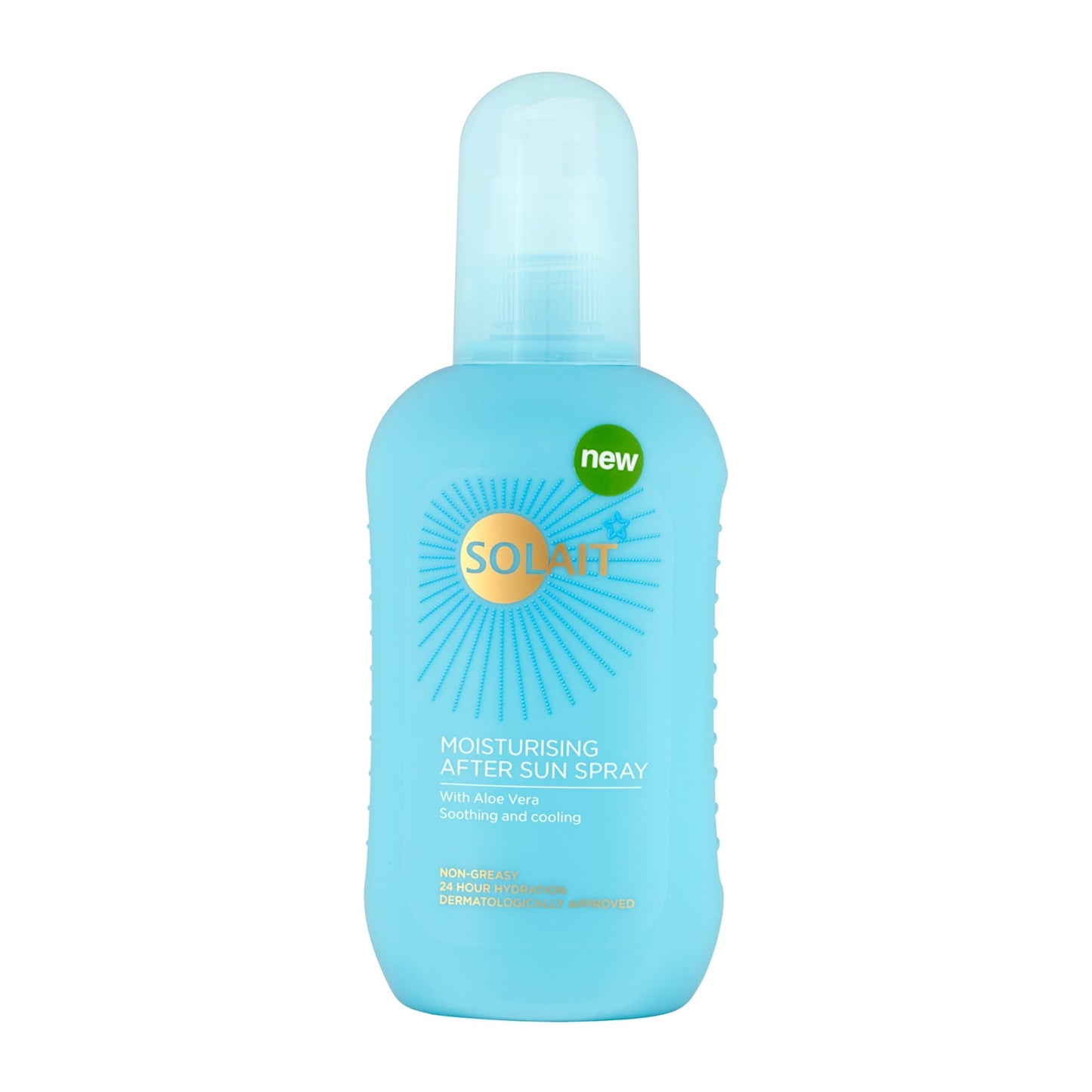 Superdrug Solait Soothing Moisturising After Sun Spray Sun Protection Aloe Vera 200ml 200ml