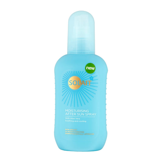 Superdrug Solait Soothing Moisturising After Sun Spray Sun Protection Aloe Vera 200ml 200ml