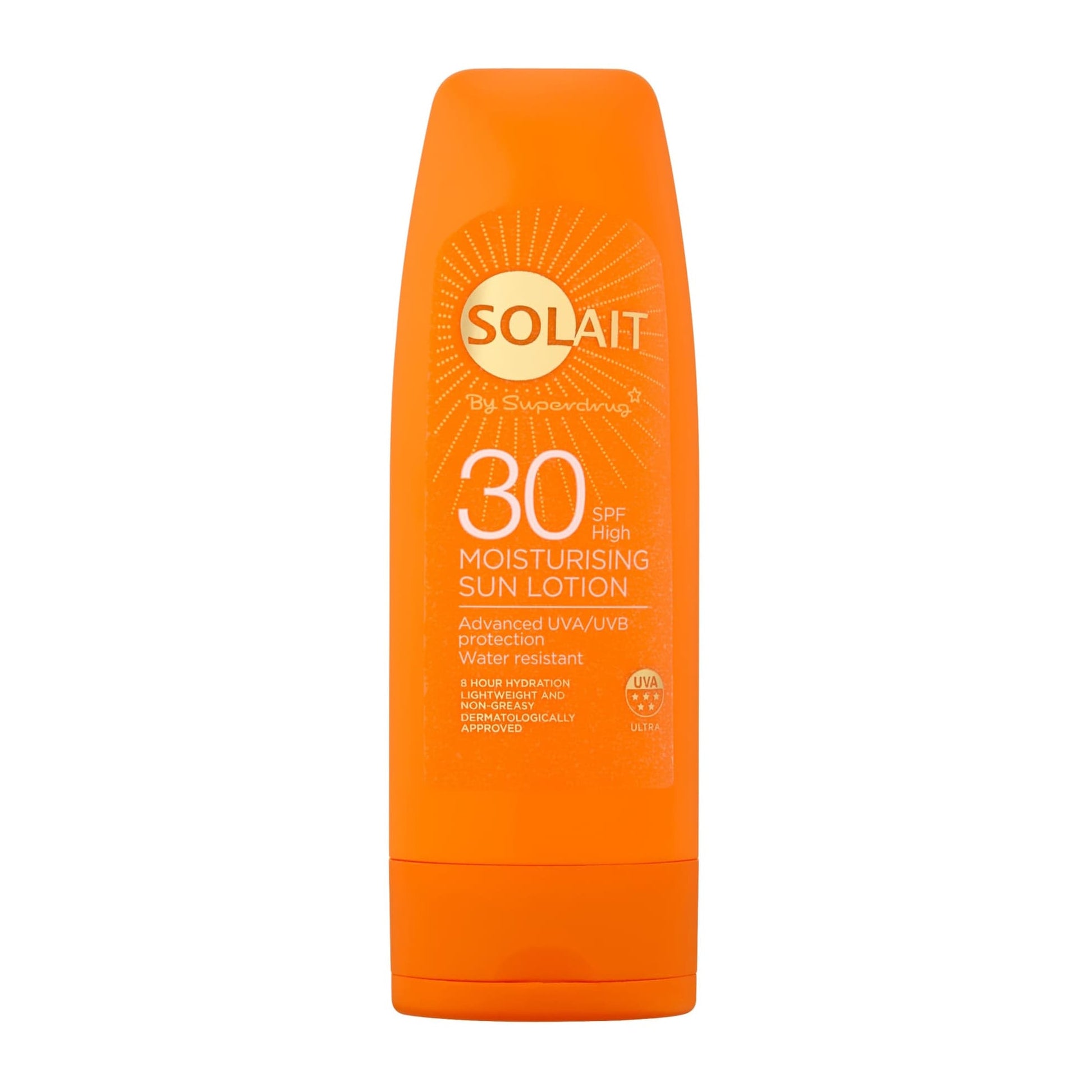 Superdrug Solait Moisturising Sun Lotion Cream SPF30 200ml