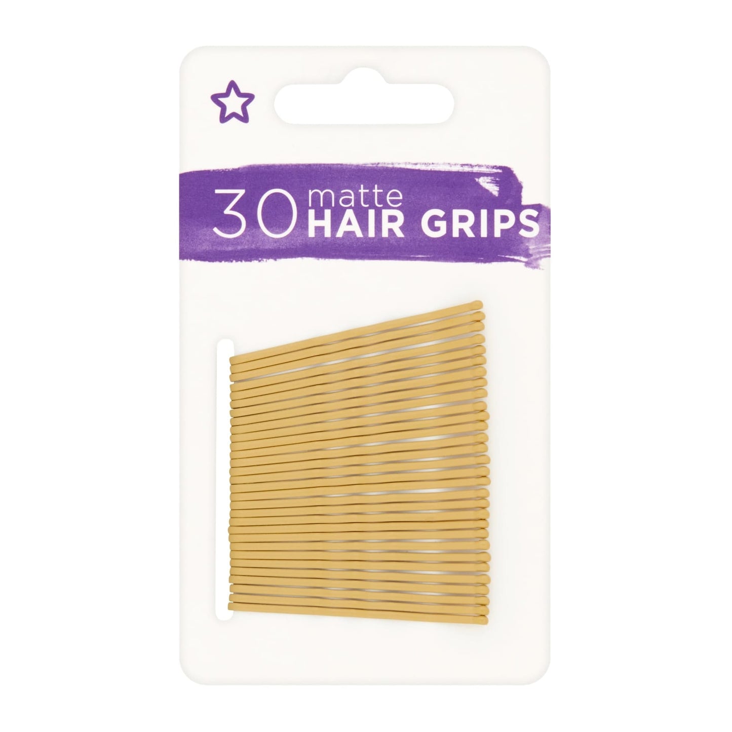 Gloss Bobby Hair Pins Blonde|30pcs