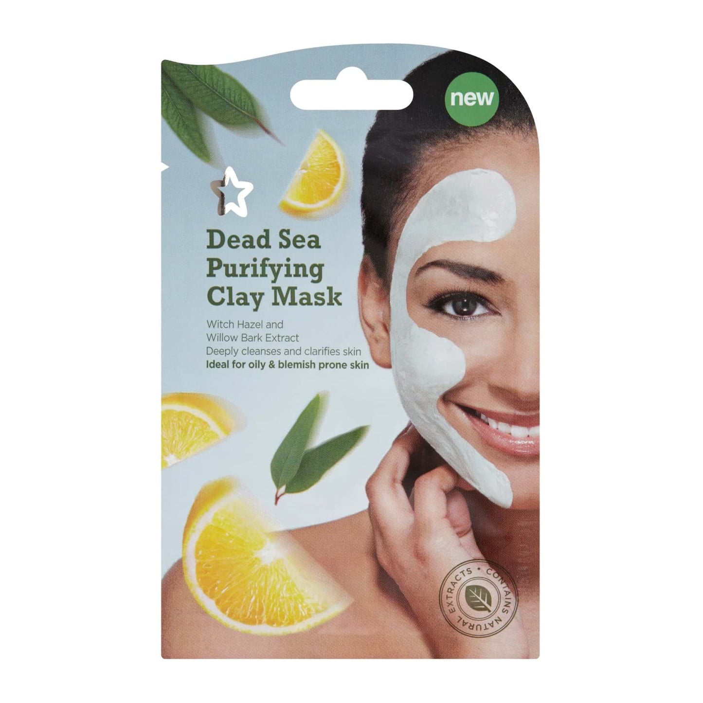 Dead Sea Purifying Clay Mask Eucalyptus & Lemon 15ml