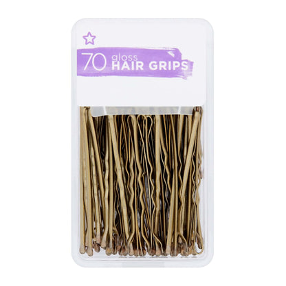 Gloss Bobby Hair Pins Blonde|70pcs