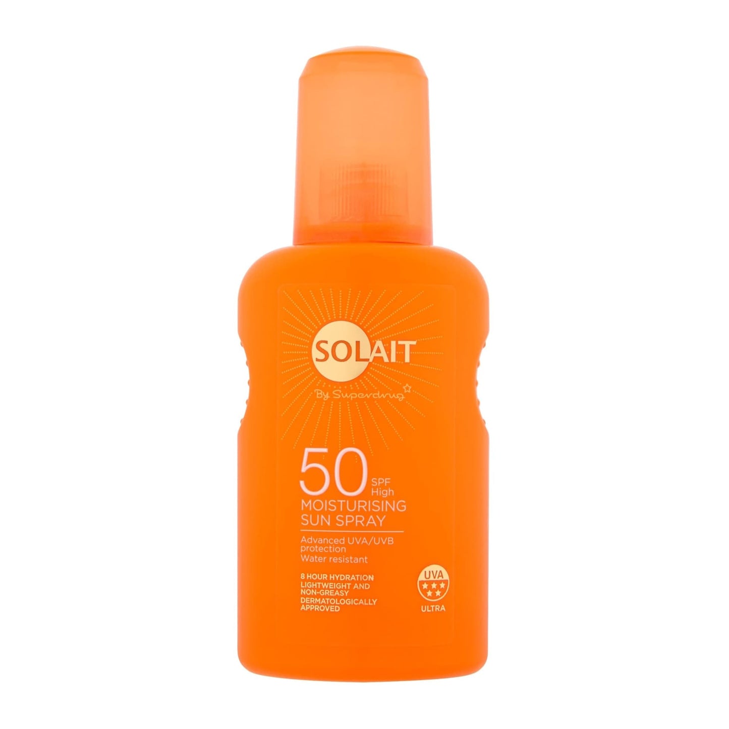 Superdrug Solait Moisturising Sun Cream Spray SPF50 200ml 200ml