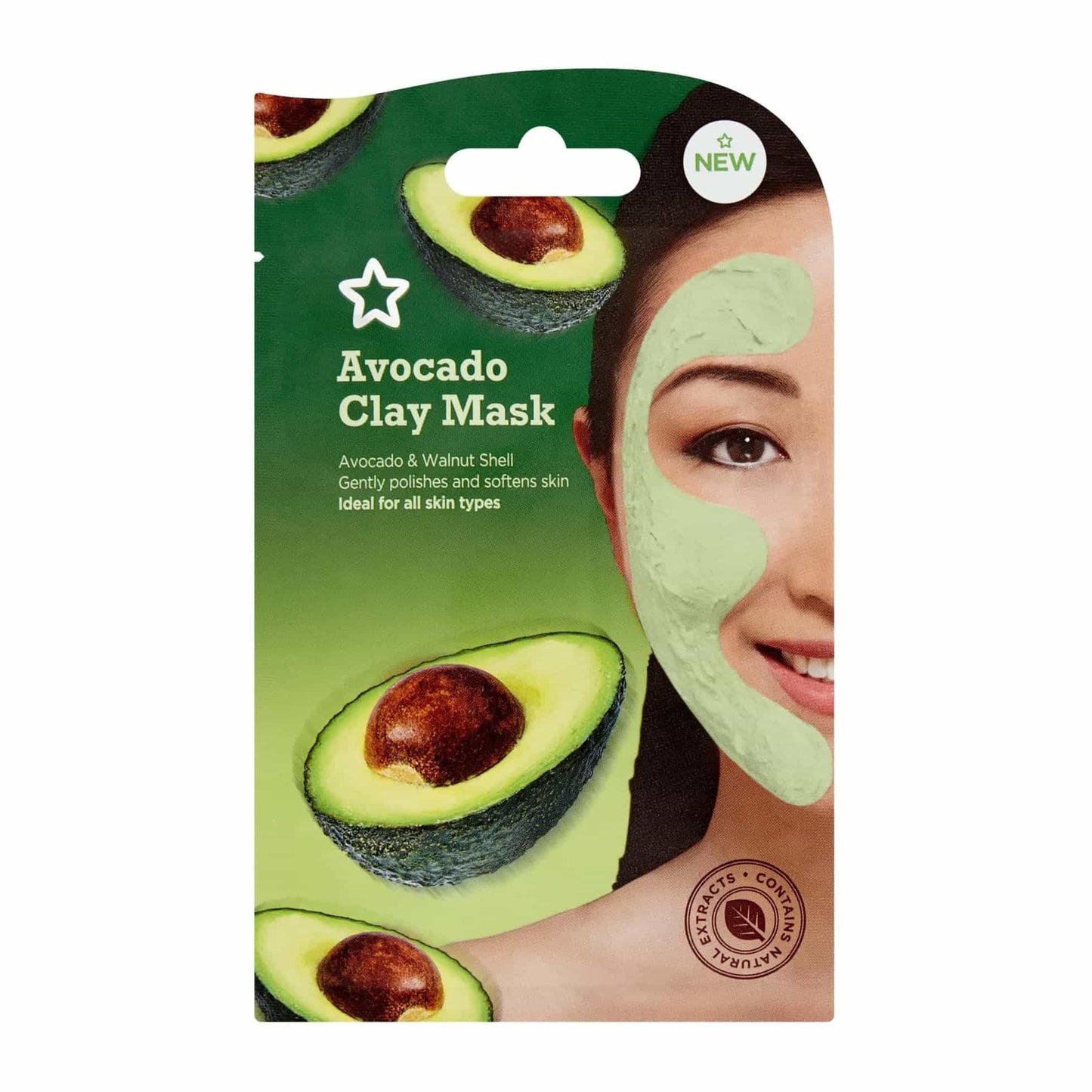 Skin Rescue Purifying Clay Mud Mask Avocado 15ml 15ml