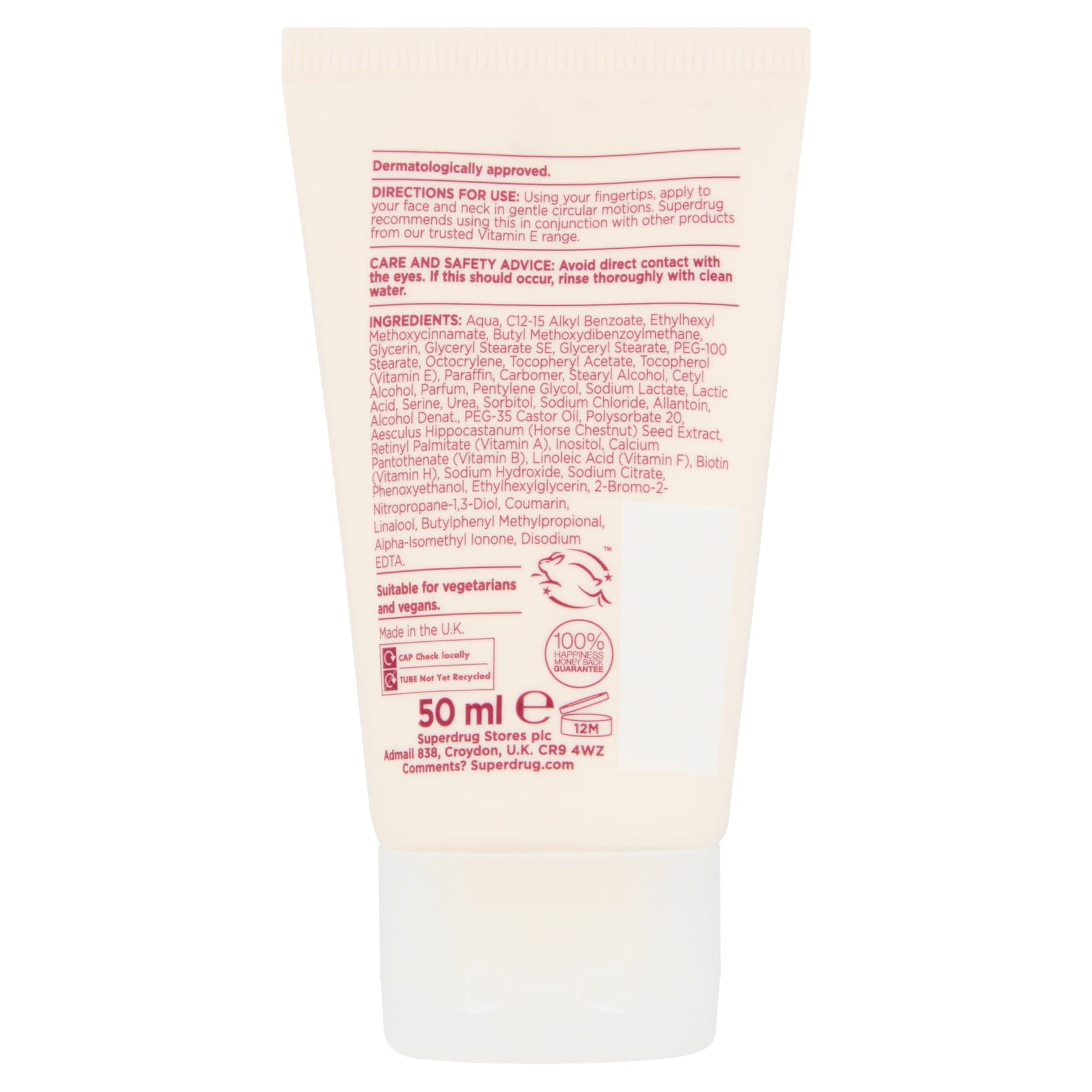 Vitamin E Moisturising Day Cream SPF15 50ml 50ml