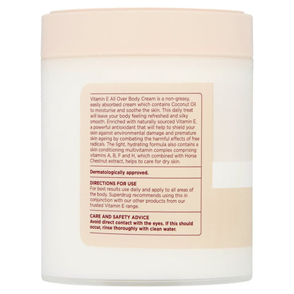 Vitamin E Hydrating All Over Body Cream Moisturiser 475ml 475ml