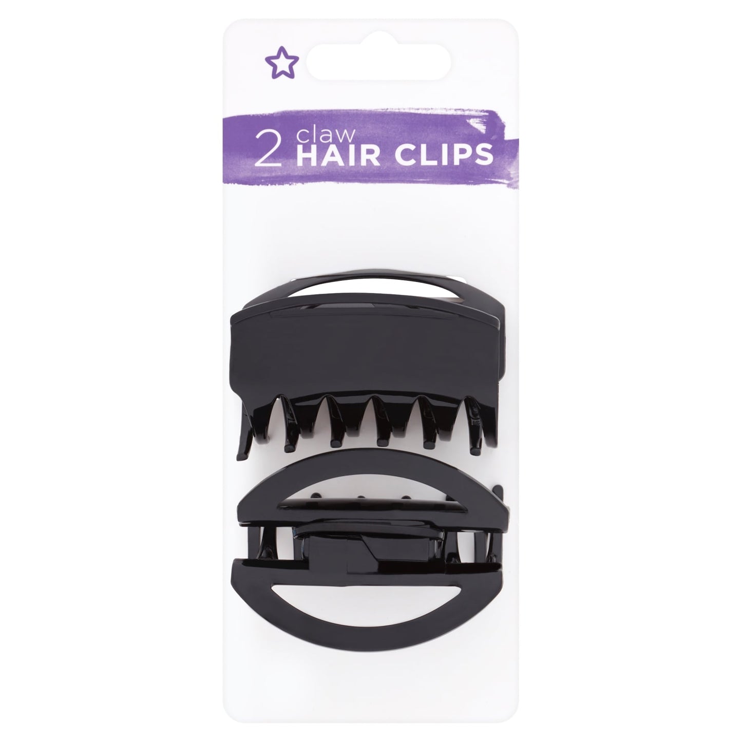 Claw Hair Clip Black |Small