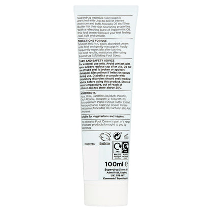 Superdrug Intensive Foot Cream Urea & Avocado Oil 100ml 100ml