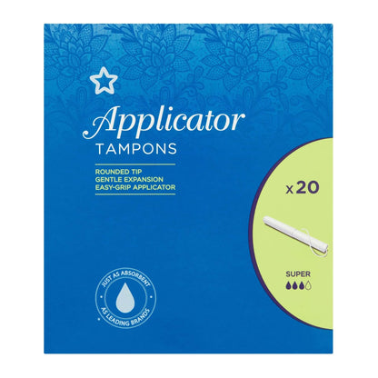 Applicator Tampons Super 20pcs