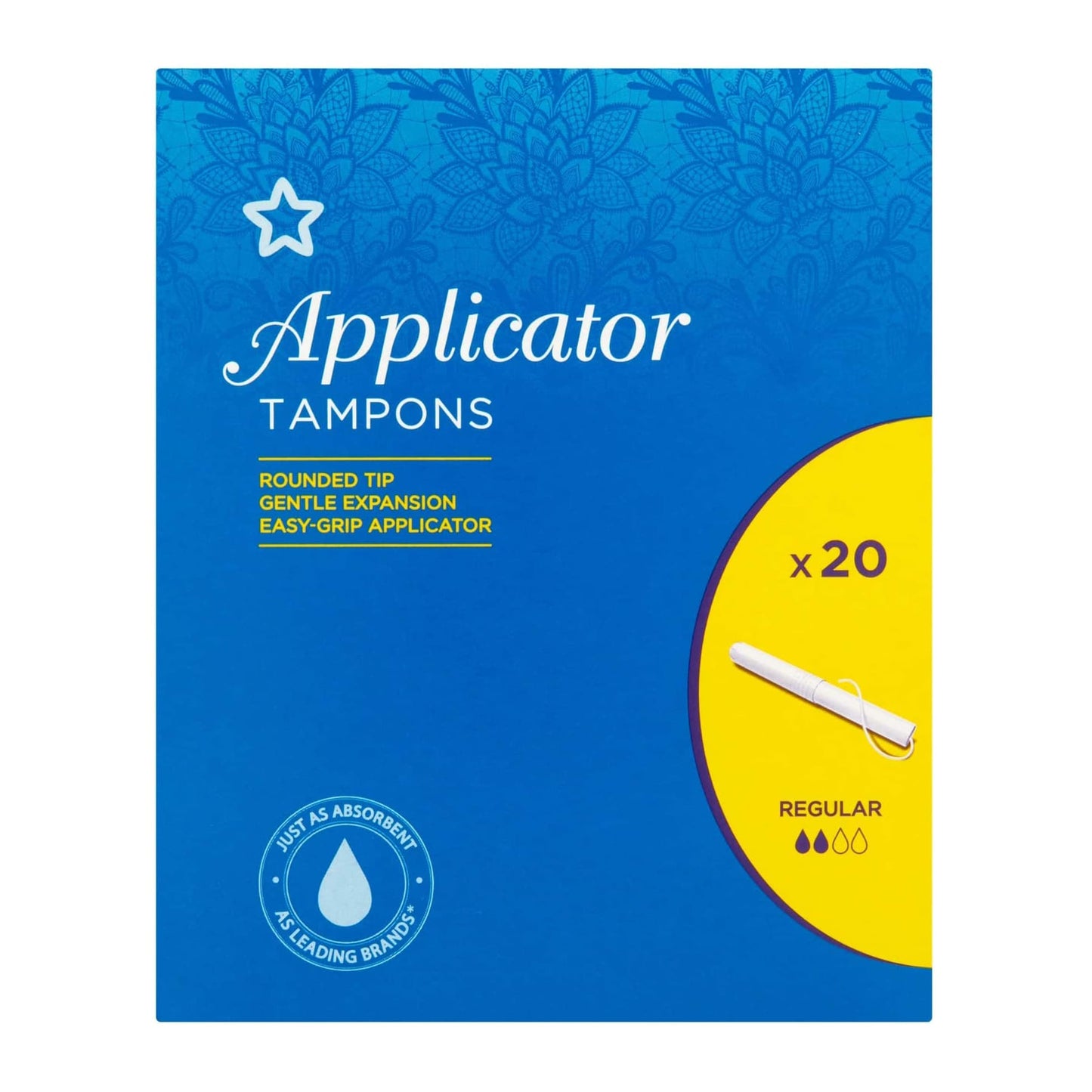 Applicator Tampons Regular 20pcs