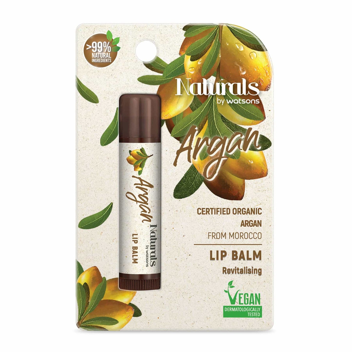 Argan Lip Balm Moisturising 4.5g 4.5g