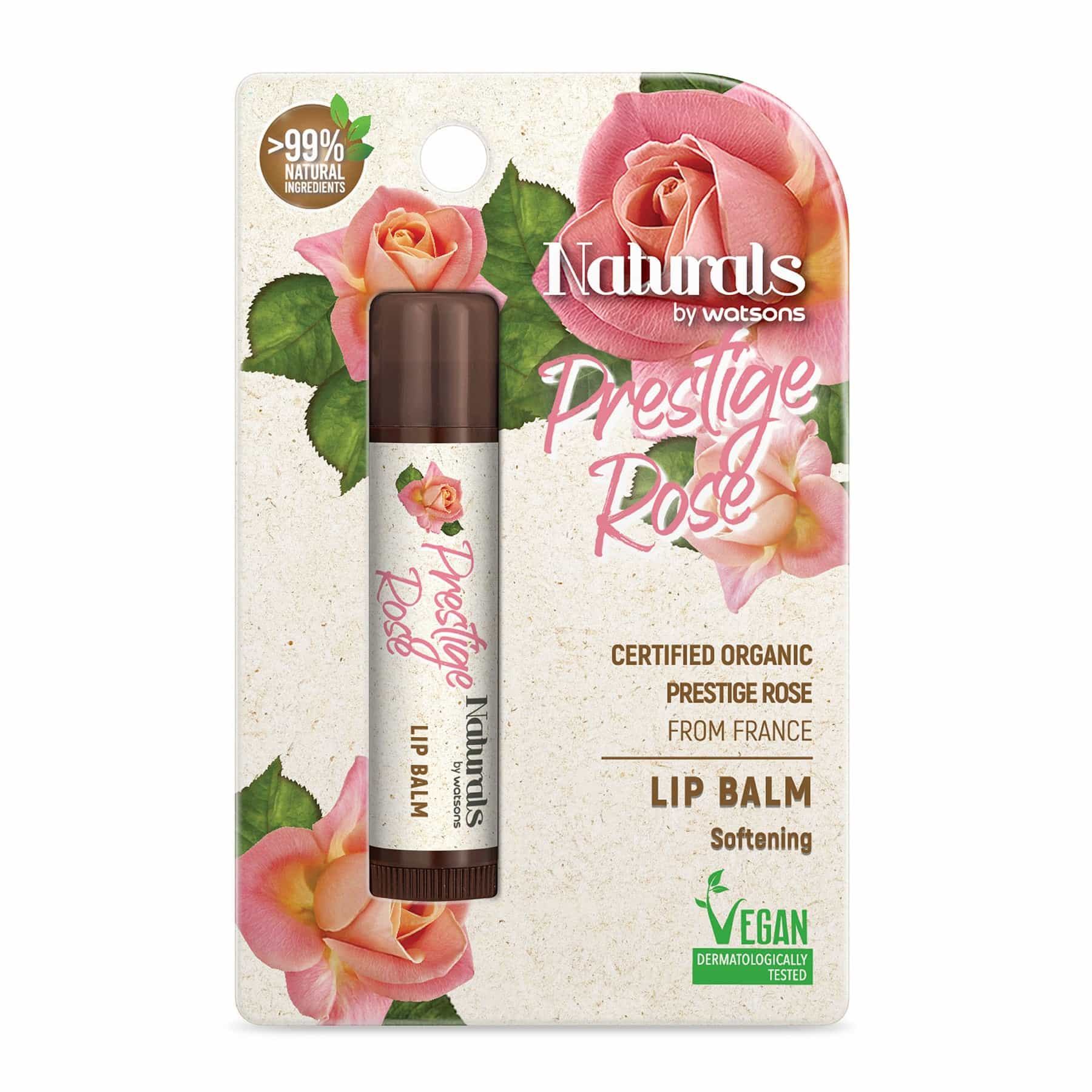 Prestige Rose Lip Balm Moisturising 4.5g 4.5g