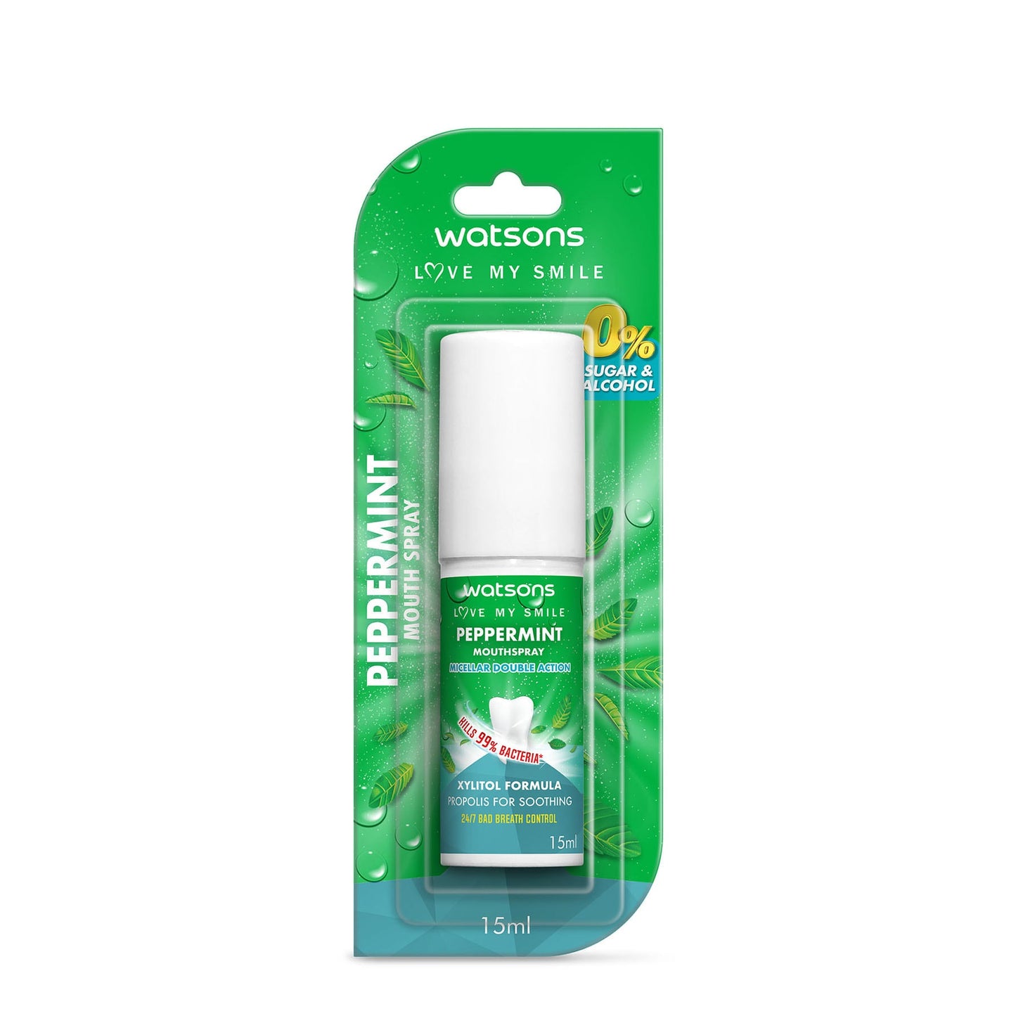 Peppermint Mouth Spray 15ml 15ml