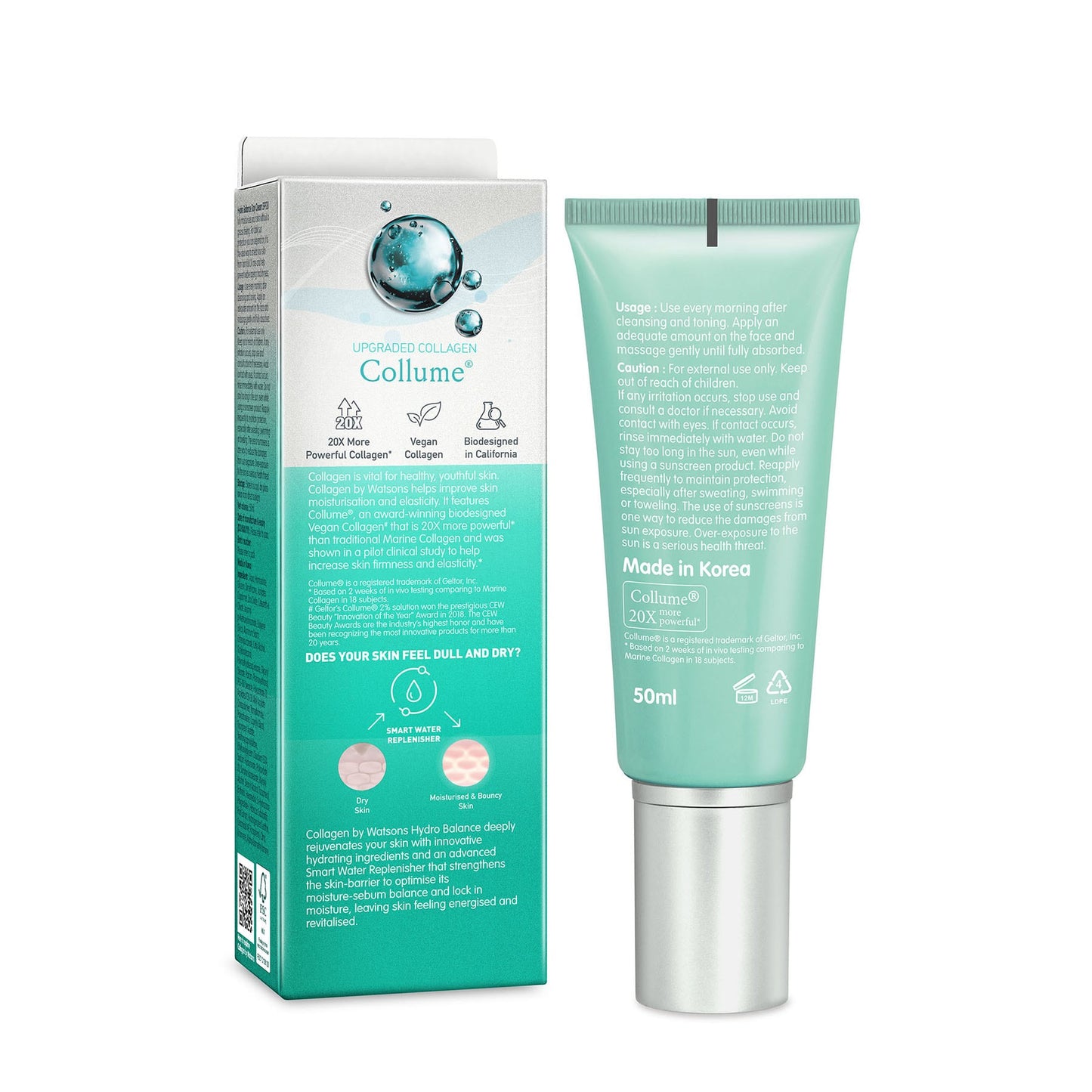 Collagen by Watsons Hydro Balance Day Cream SPF20 50ml