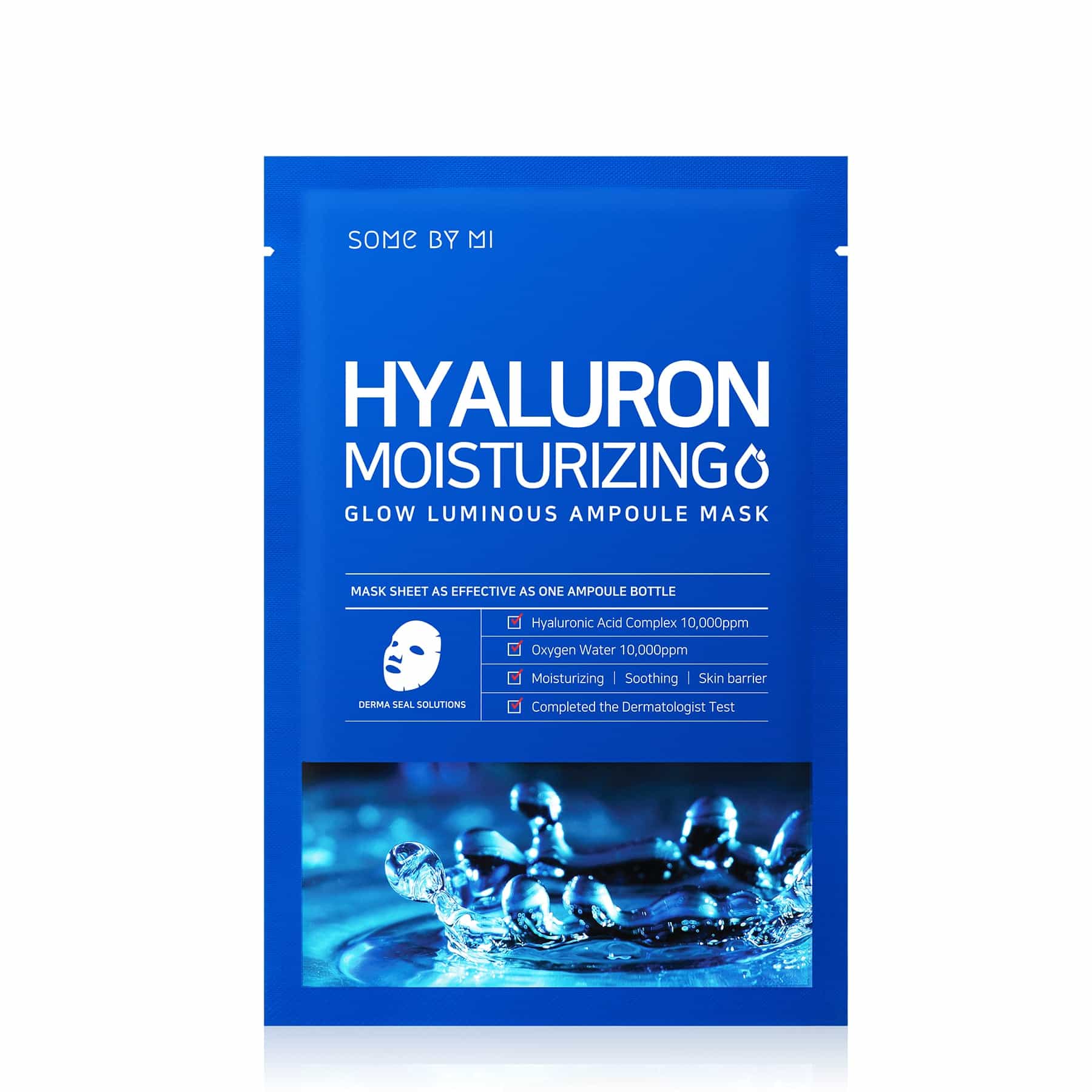 Hyaluron Moisturizing Glow Luminous Ampoule Mask