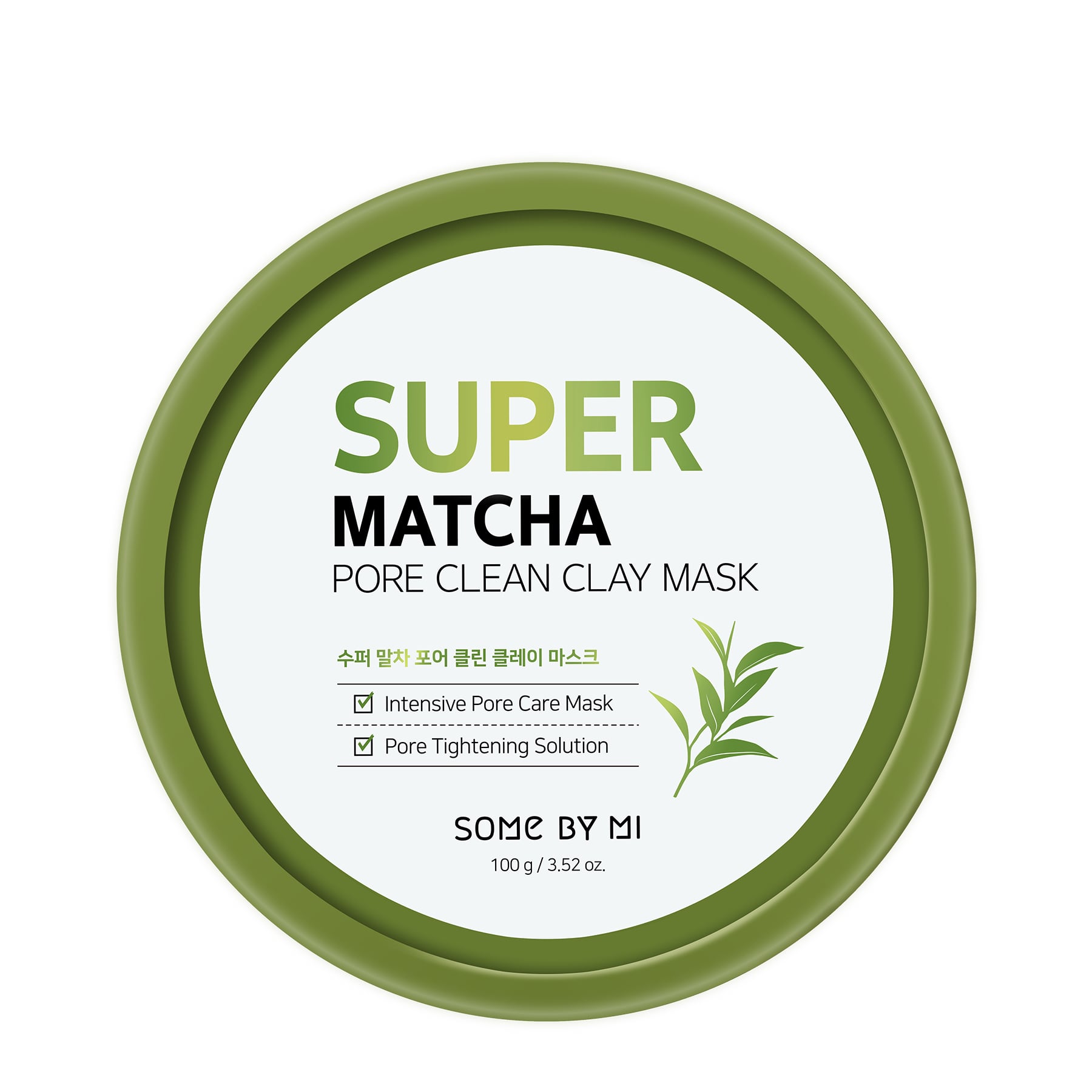 Some By Mi Super Matcha Pore Clean Clay Mask 100g