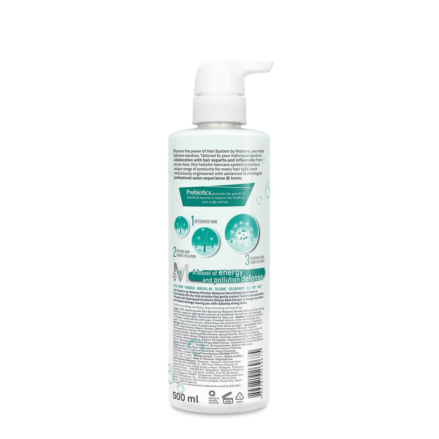 Hair Systems by Watsons Micellar Nourishing Conditioner 500ml 500ml