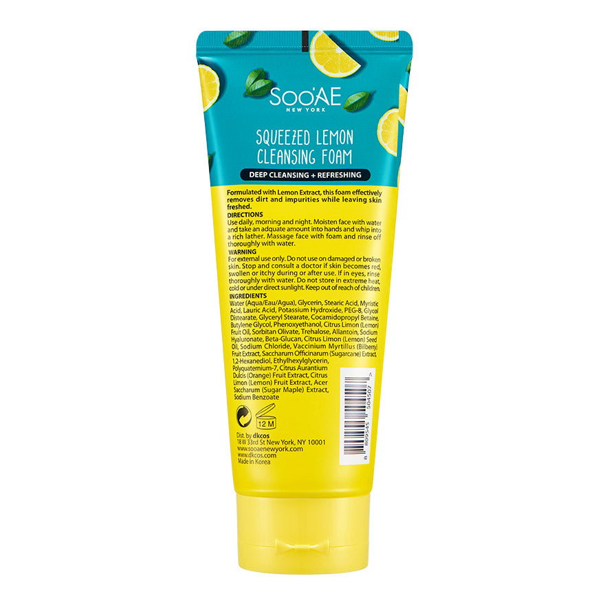 Squeezed Lemon Cleansing Foam 150ml 150ml