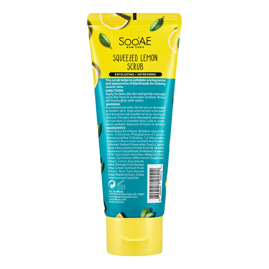 Squeezed Lemon Exfoliating Scrub 80ml 80ml