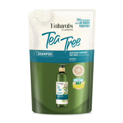 Naturals By Watsons Tea Tree Shampoo Refill 450ml 450ml