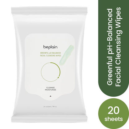 Greenful pH-Balanced Facial Cleansing Wipes 20pcs