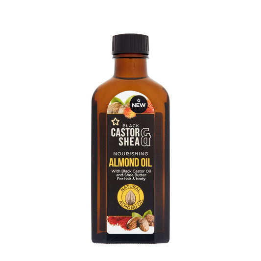 Black Castor & Shea Nourishing Almond Oil 100ml 100ml