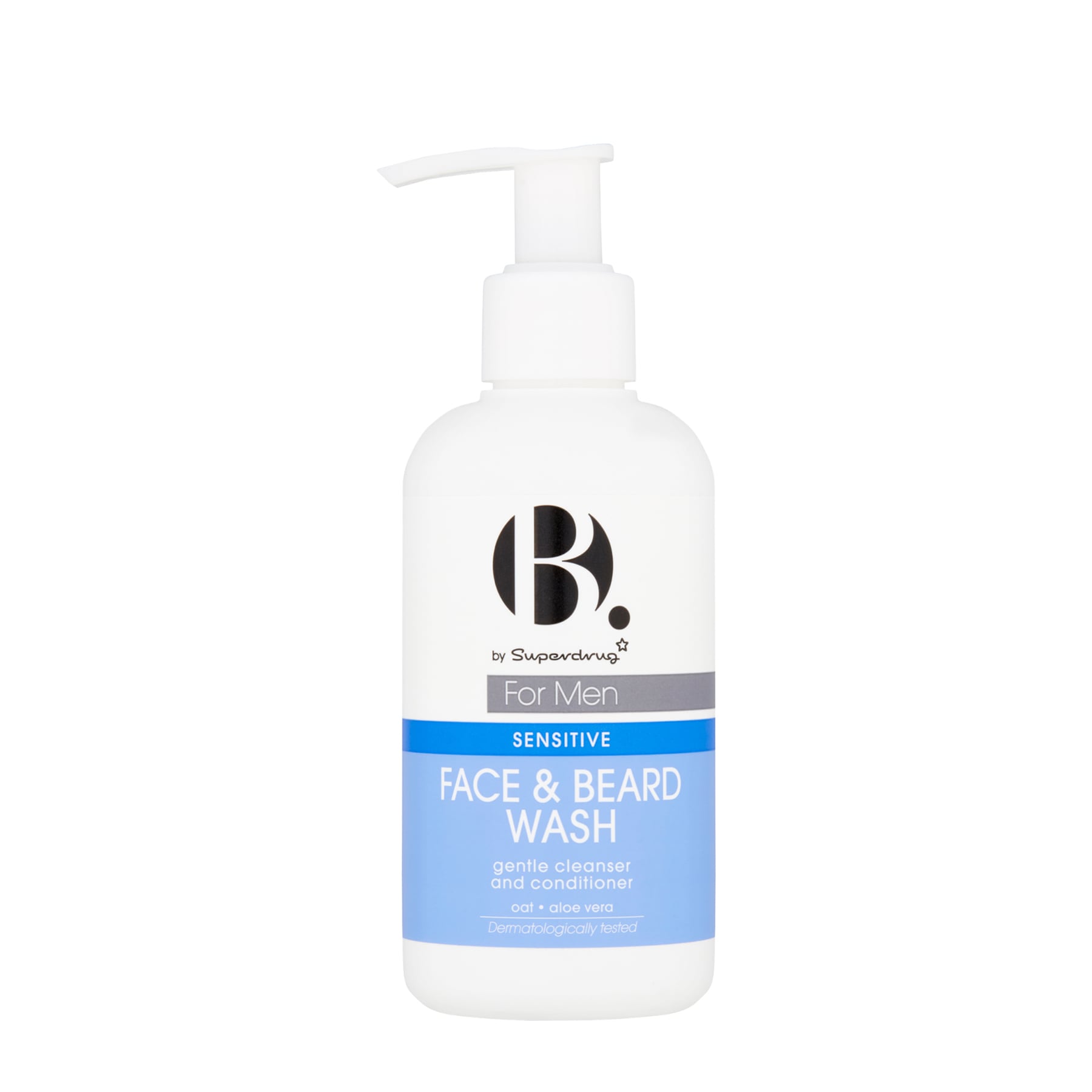 B. Men Sensitive Face & Beard Wash 200ml 200ml