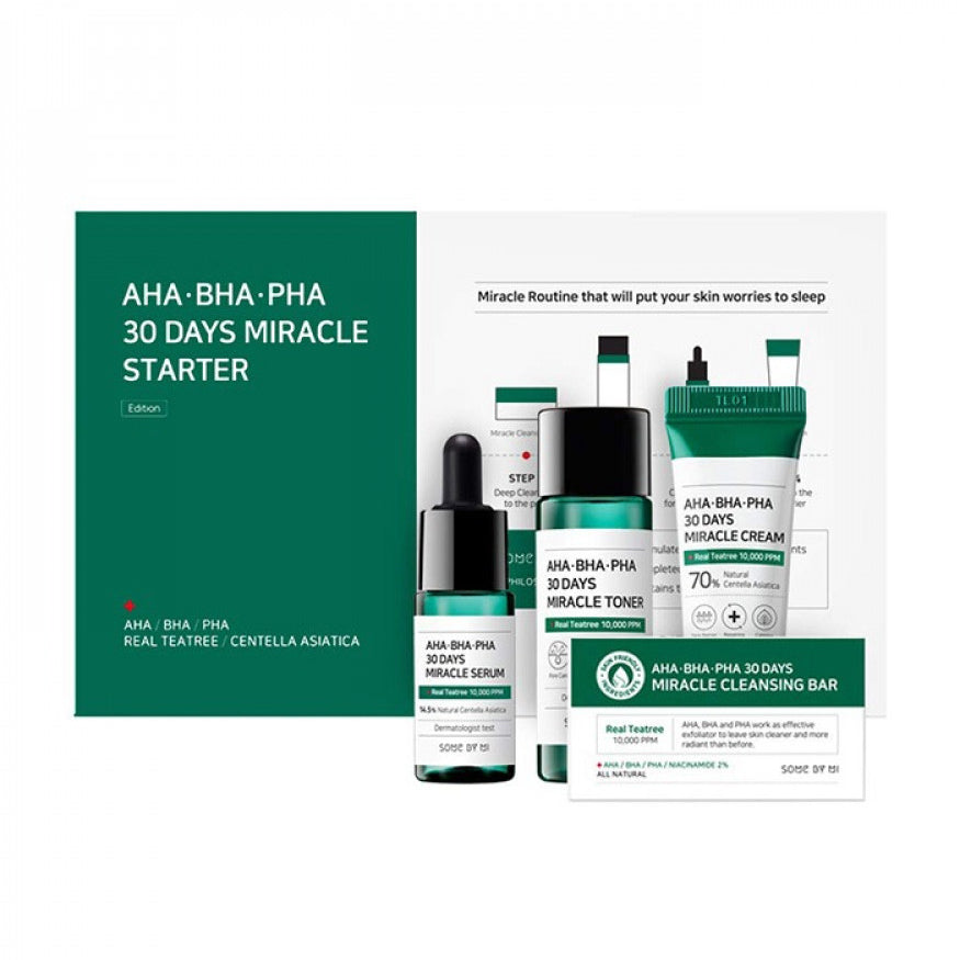 AHA, BHA, PHA 30 Days Miracle Starter Kit