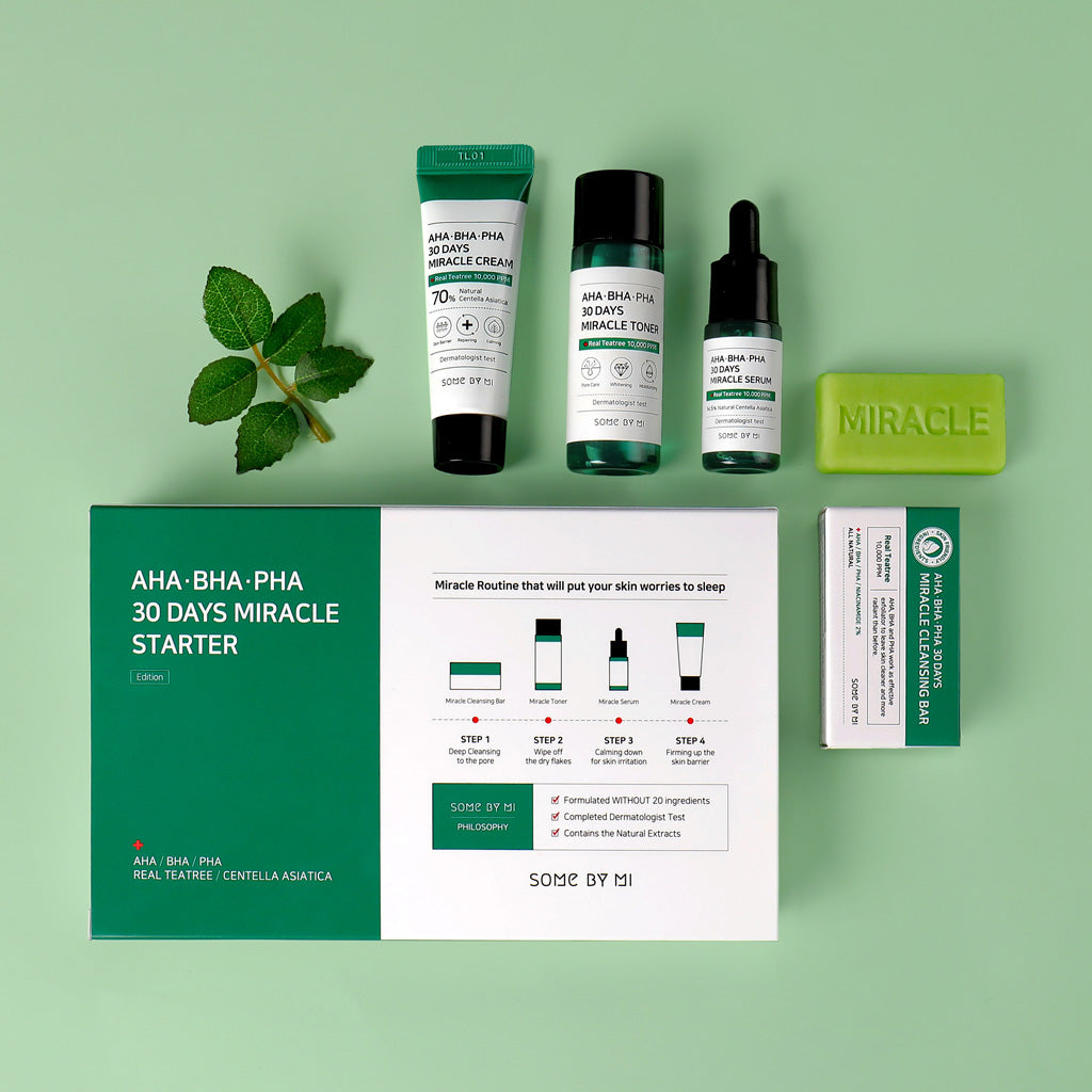 AHA, BHA, PHA 30 Days Miracle Starter Kit