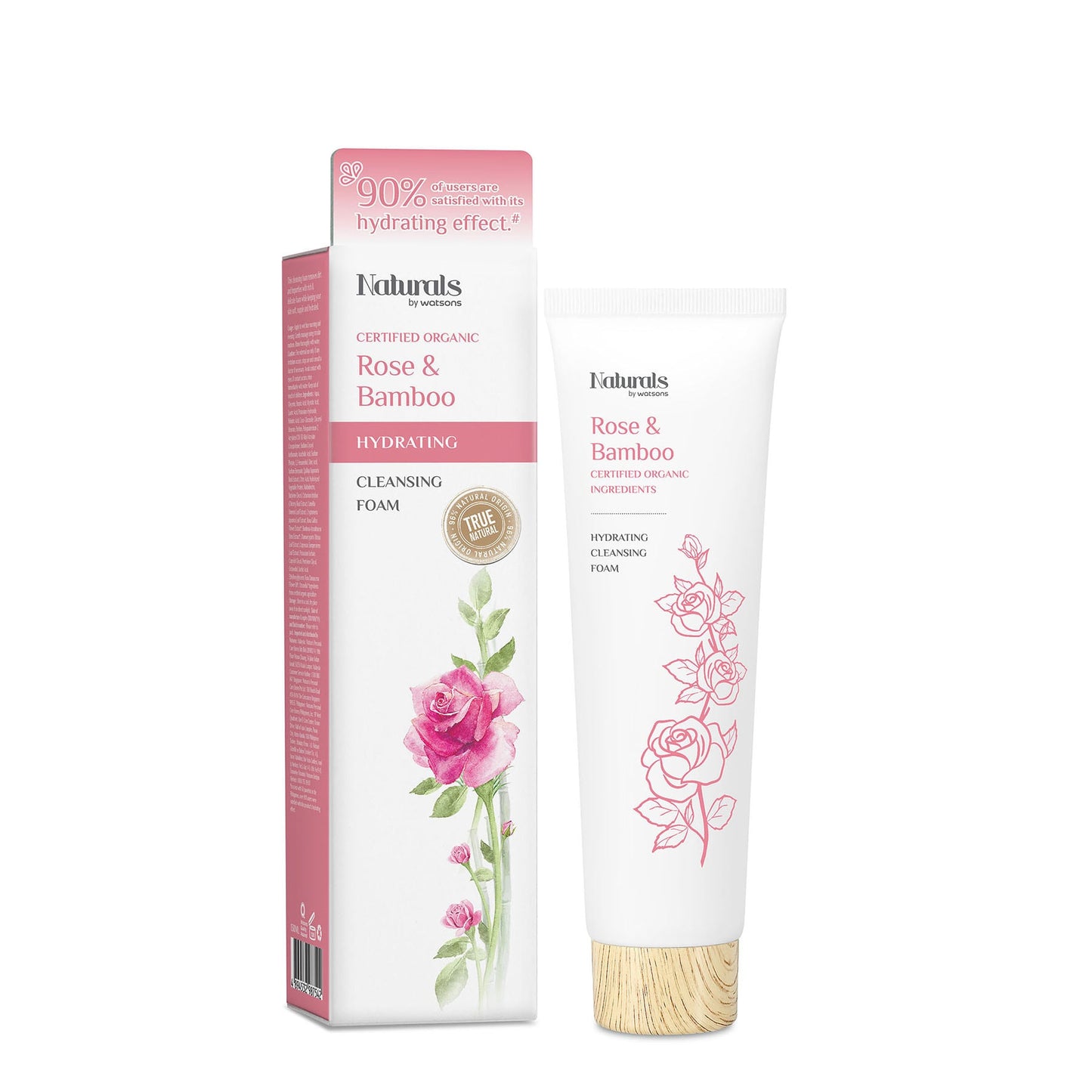 Rose & Bamboo Hydrating Cleansing Foam 130ml 130ml