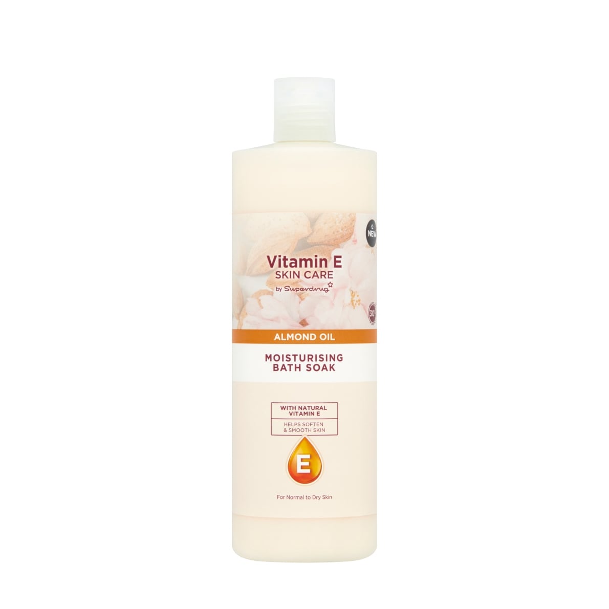 Superdrug Vitamin E & Almond Bath Soak 500ml 500ml