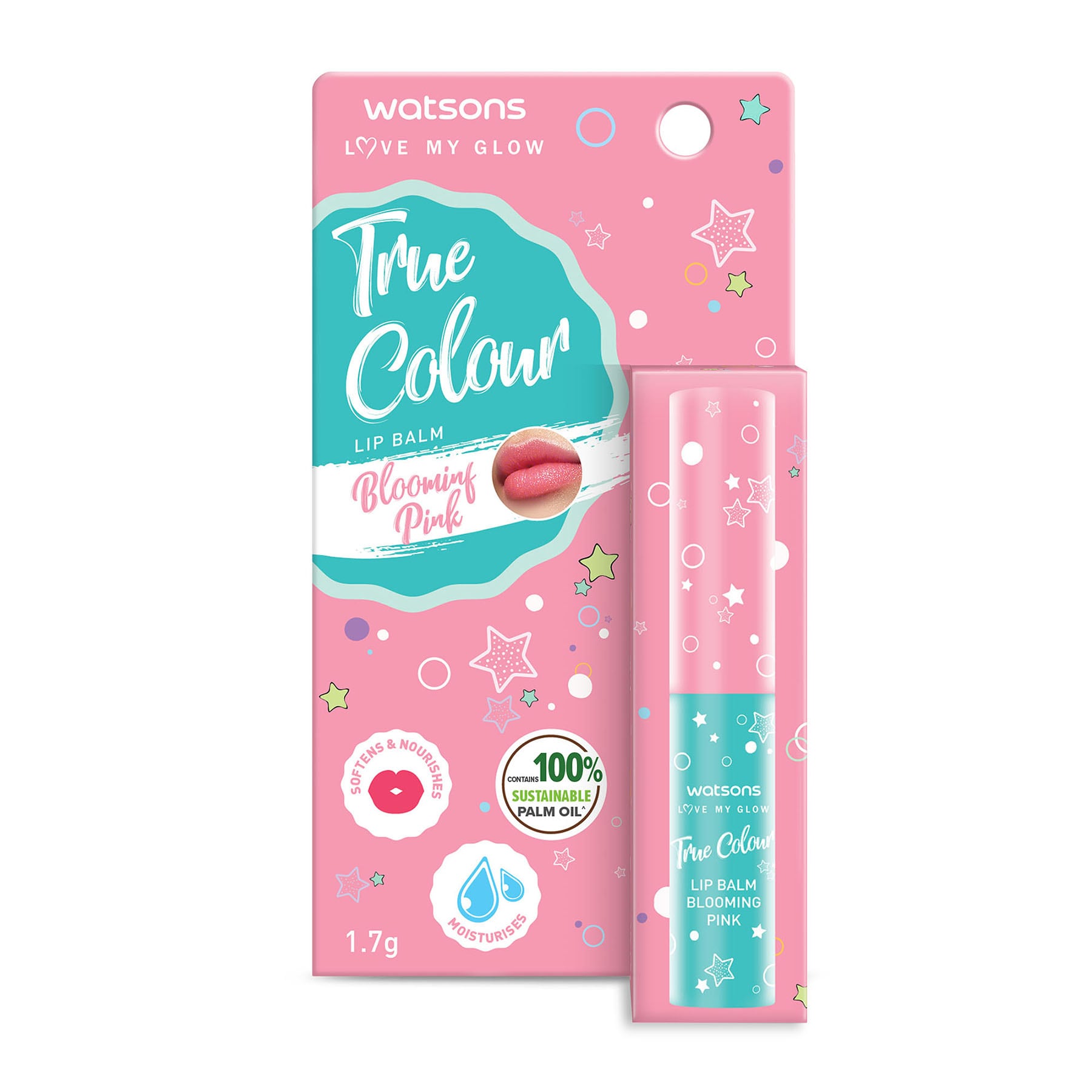 Love My Glow True Colour Lip Balm 1.7g Blooming Cherry|1.7g