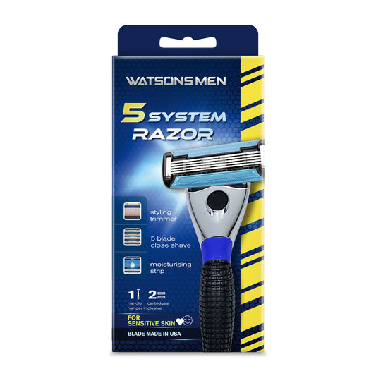 Watsons Men 5-Blade System Razor