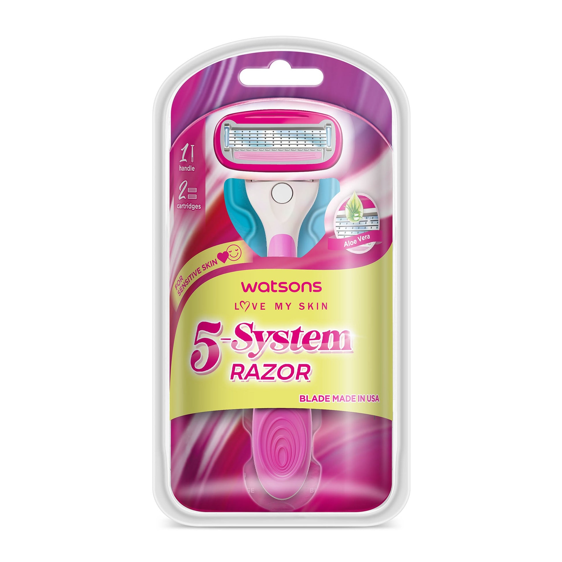 Watsons Ladies 5-Blade System Razor