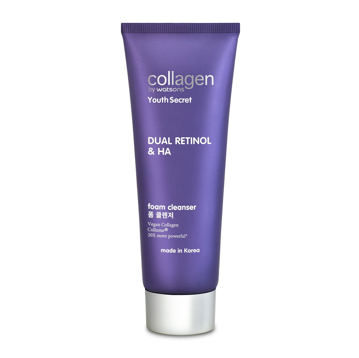 Collagen By Watsons Youth Secret Dual Retinol & HA Foam Cleaner 100ml 100ml