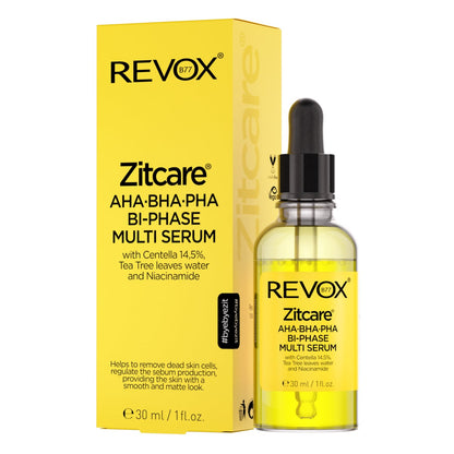 Revox B77 Zitcare AHA.BHA.PHA. Bi-Phase Multi Serum 30ml 30ml