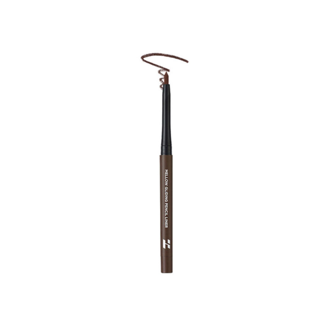 Mellow Gliding Pencil Eyeliner 0.3g 02 Cacao Nibs|0.3g