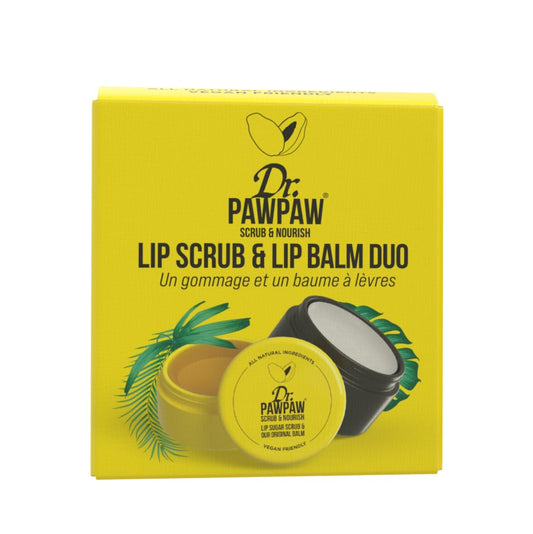 Dr.PAWPAW  Lip Scrub & Lip Balm Duo 16g 16g