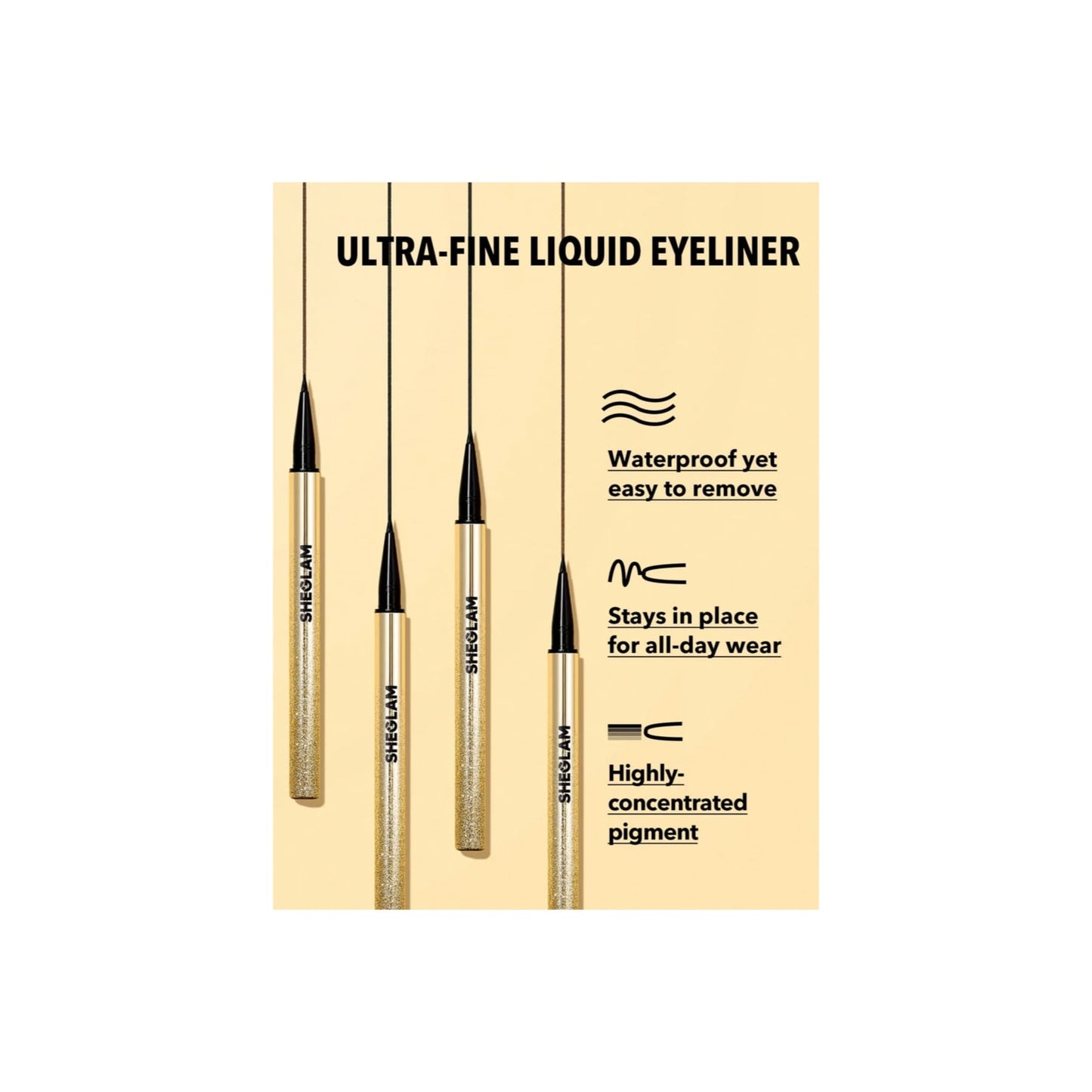 Sheglam Line & Define Waterproof Liquid Eyeliner