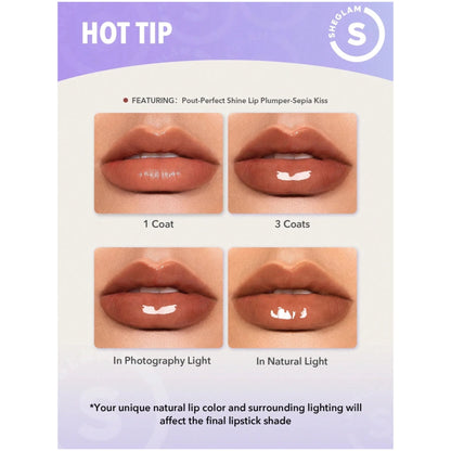 Sheglam Pout-Perfect Shine Lip Plumper